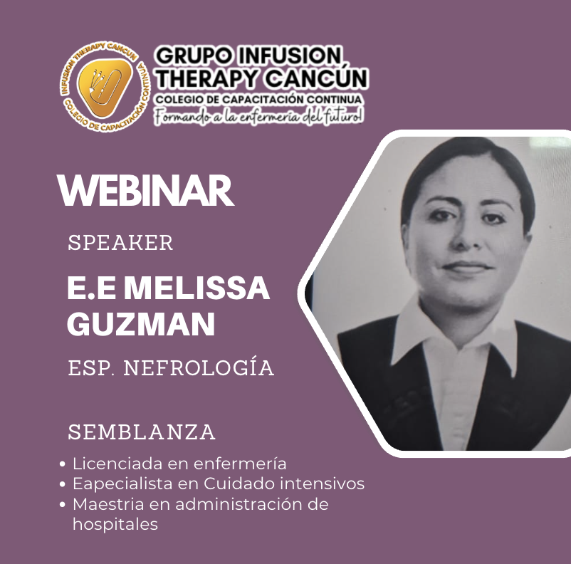Webinar 13 febrero 2026 "Cuidado del catéter tipo Mahurkar en el paciente con hemodiálisis" 